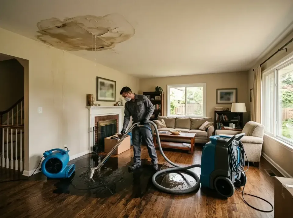 attic-pipe-burst-ceiling-drip-008 — frequently asked questions, Water Damage Restoration & Carpet Care in Farmville, VA